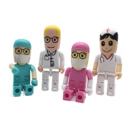 Doctor usb human drive with logo printing