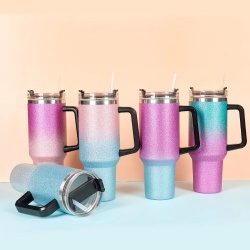 B016 Glitter tumbler